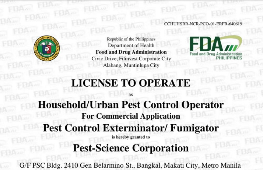 FDA Approved: A New Milestone for Pest Science Corporation